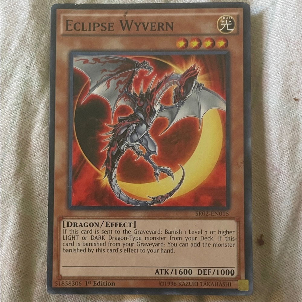 Eclipse Wyvern Dragon Card